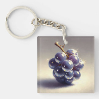 Shiny Grapes Key Ring
