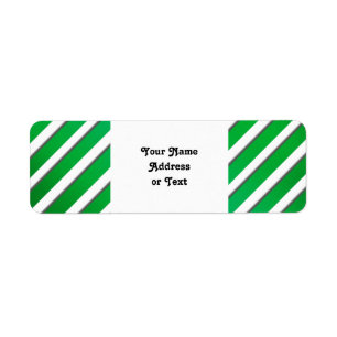 Shiny Green Stripes (Add 2nd Colour)