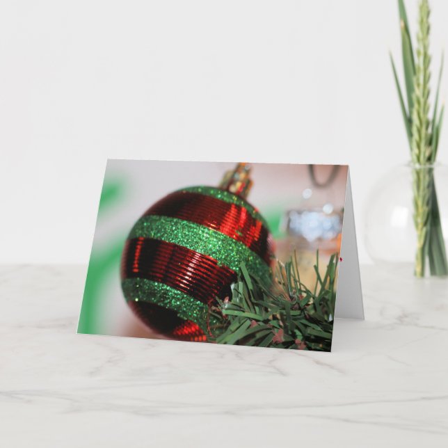 Shiny Holiday Card (Front)