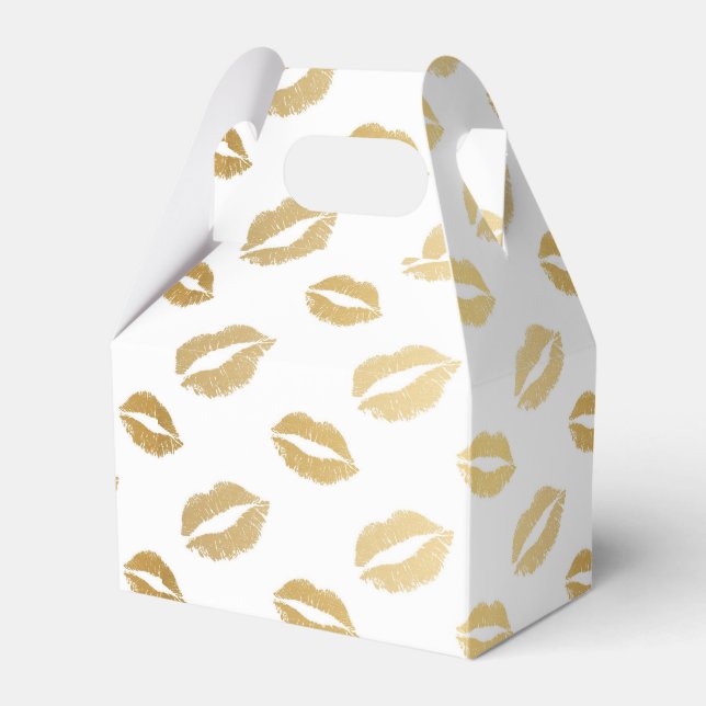 Shiny Kisses Favour Box (Front Side)