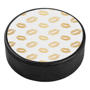Shiny Kisses Hockey Puck