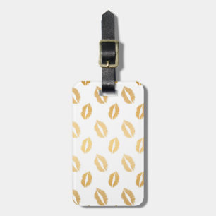 Shiny Kisses Luggage Tag