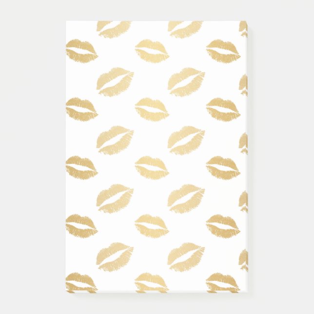 Shiny Kisses Post-it Notes (Front)
