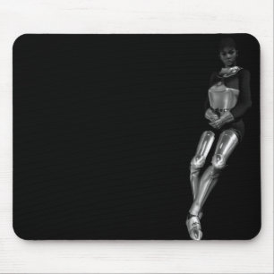 shiny knight mouse mat