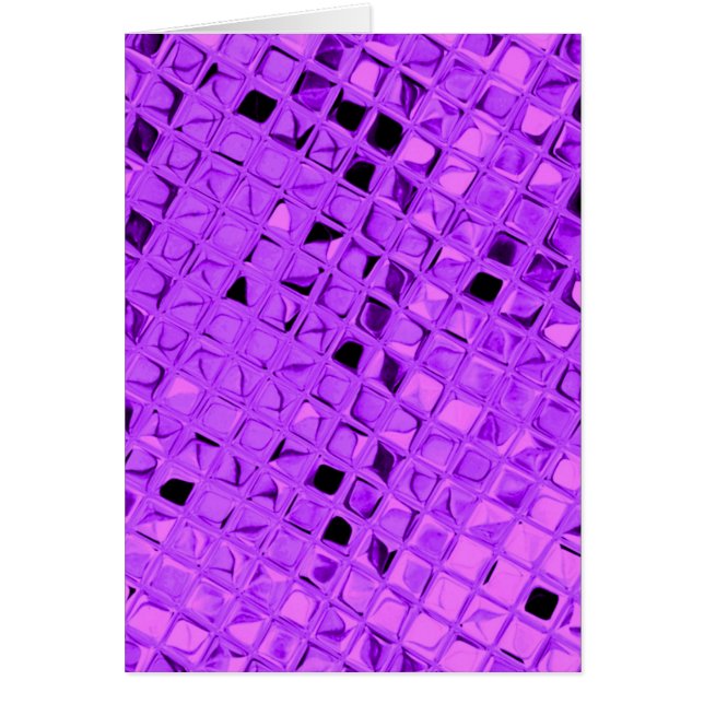 Shiny Metallic Amethyst Purple Grape Diamond (Front)