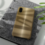 Shiny Metallic Faux Gold Background<br><div class="desc">Simple shiny metallic faux gold background stainless steel look</div>