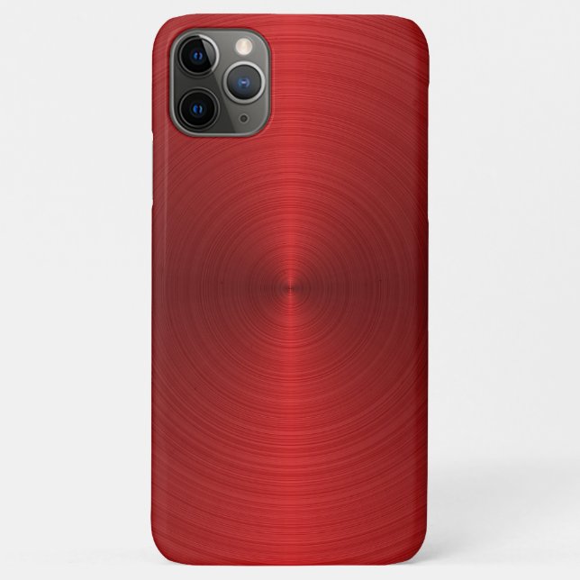 Shiny minimalistic red metallic background Case-Mate iPhone case (Back)