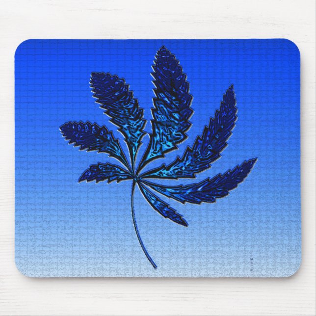 Shiny N Blue..... Mouse Mat (Front)