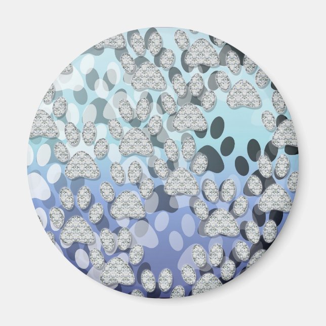 Shiny PAWS 1 Magnet (Front)