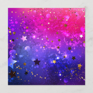 Shiny Pink Blue Background Programme