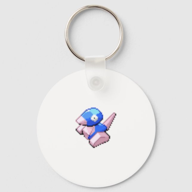 Shiny Porygon Key Ring (Front)