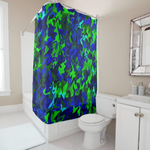 Shiny Sea....... Shower Curtain