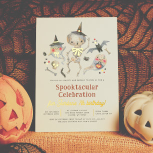 Shiny Spooktacular Halloween Ghost Birthday Party