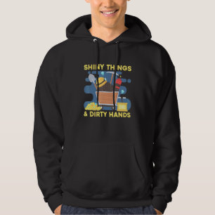 Shiny Things And Dirty Hands Miner Jewel Expert Ge Hoodie