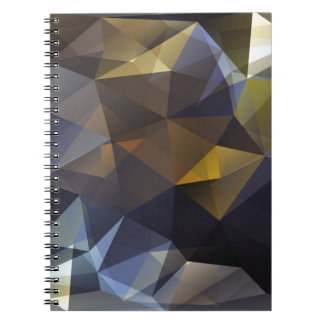 Shiny triangle vintage, diamond texture. notebook