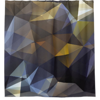 Shiny triangle vintage, diamond texture. shower curtain
