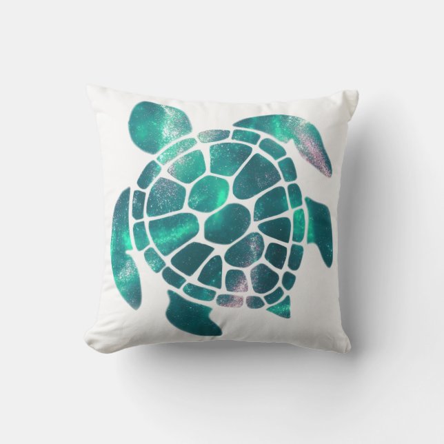 Shiny turtle  cushion (Front)