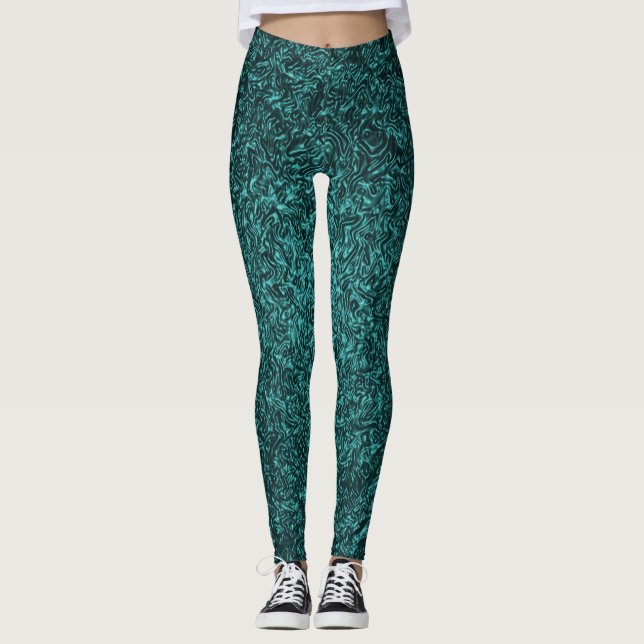 Shiny under the Sea... Leggings (Front)
