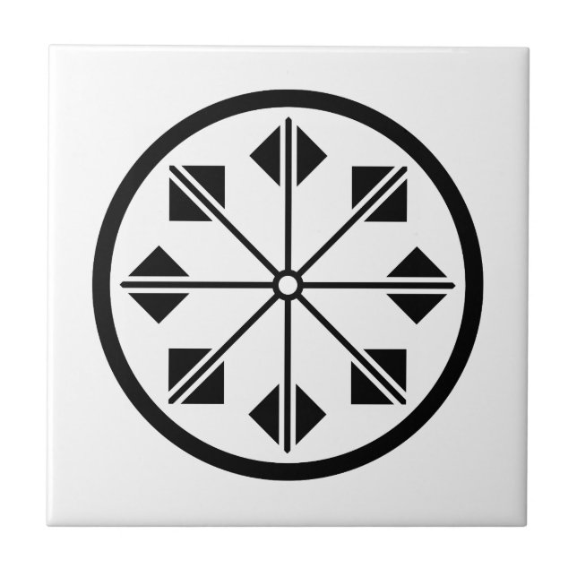 Shionada pinwheel tile (Front)