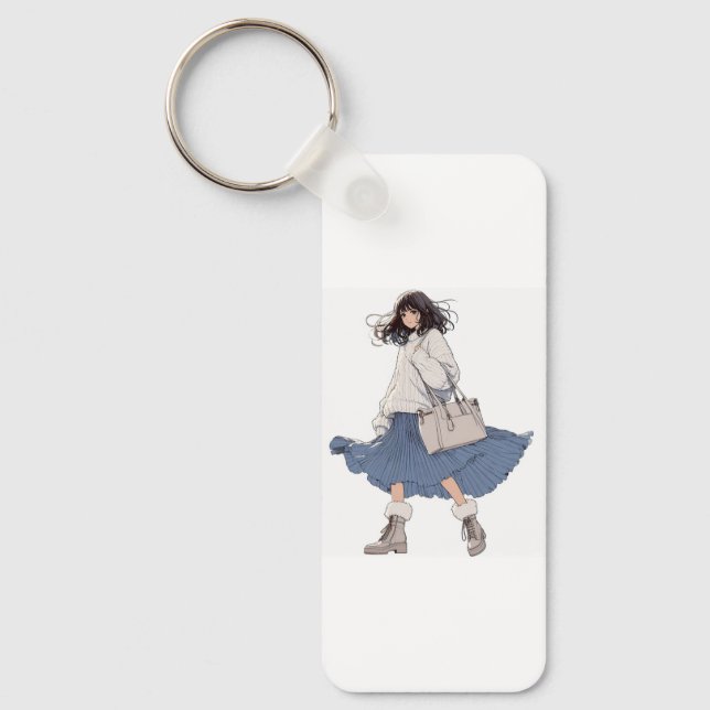 Shiori Tsukikage Key Ring (Front)