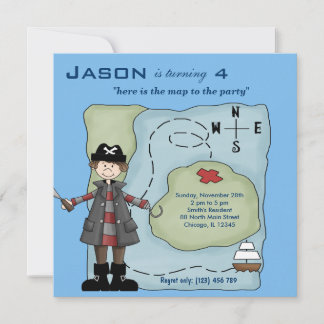 Ship Ahoy Invitation