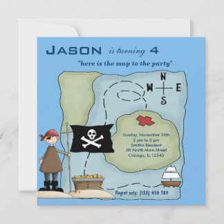 Ship Ahoy Invitation