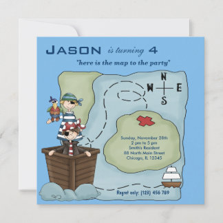Ship Ahoy Invitation