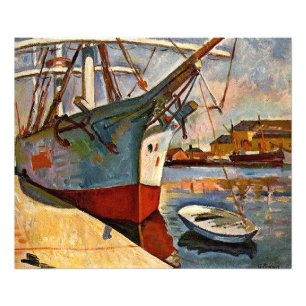 Ship at Le Havre, Georges Braque, Photo Print