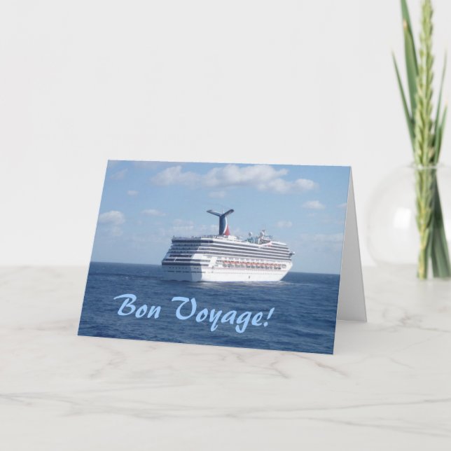 Ship at Sea Custom Card (Front)