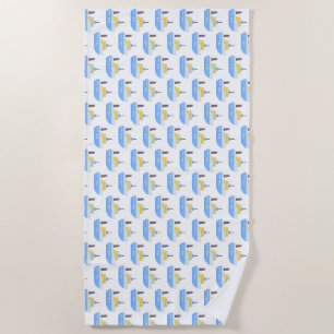 Ship Beach Towel