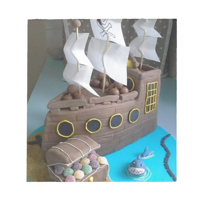 Ship cake 1 notepad (Front)