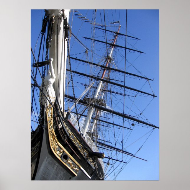 Ship (Cutty Sark) Poster (Front)
