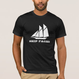 Ship Faced Family Reunion Sailing Boat Cruising T-Shirt