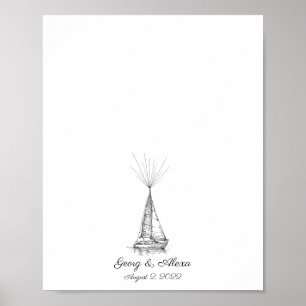 Ship Fingerprint Guestbook