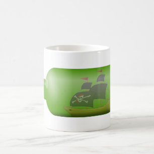 Ship in a bottle coffee mug