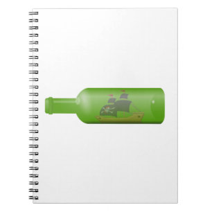 Ship in a bottle notebook
