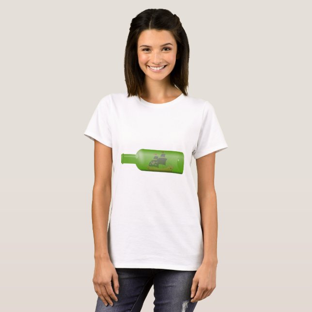 Ship in a bottle T-Shirt (Front Full)