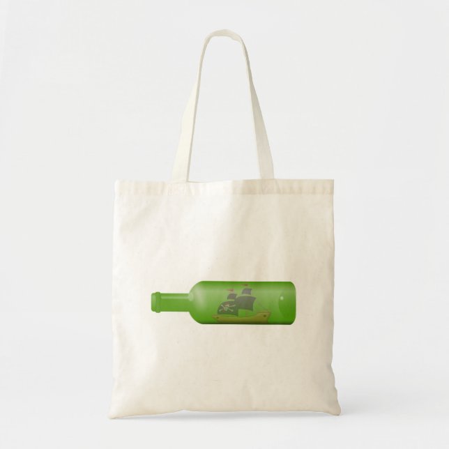 Ship in a bottle tote bag (Front)