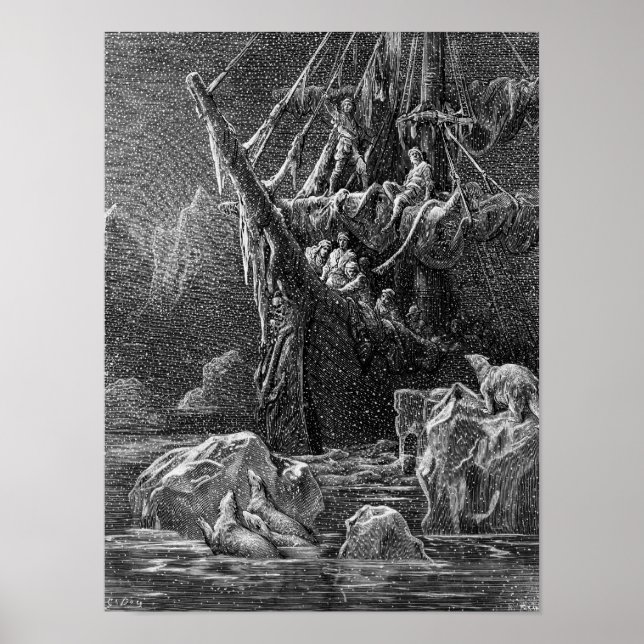 Ship in Antartica Poster (Front)