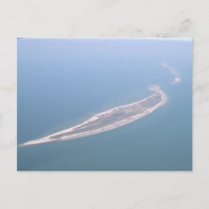 Ship Island Aerial Photograph Postcard