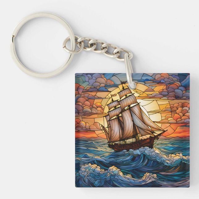Ship Keychain (Front)