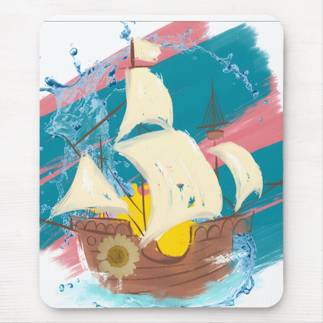 ship mouse mat (Front)