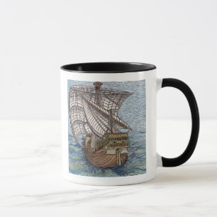 Ship of Columbus'Time' Mug
