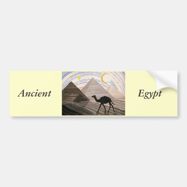 Ship of the Desert Bumper Sticker (Front)