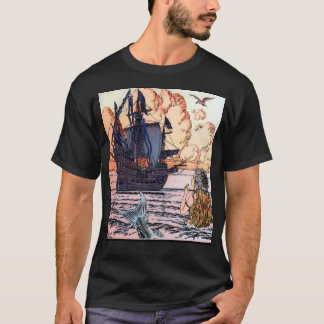 Ship On The Ocean The Little Mermaid - Ivan T-Shirt