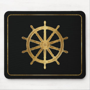 Ship’s Helm Mouse Mat