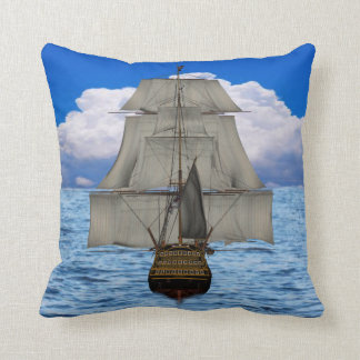 Ship sailing cushion