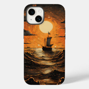 Ship sailing in the night Case-Mate iPhone 14 case