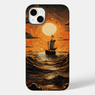 Ship sailing in the night Case-Mate iPhone 14 plus case