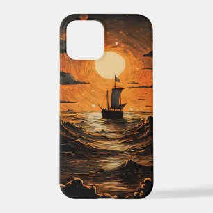 Ship sailing in the night  iPhone 12 pro case